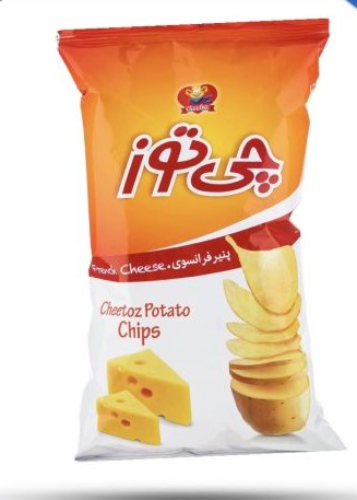 چیپس پنیر  فرانسویی متوسط چی توز