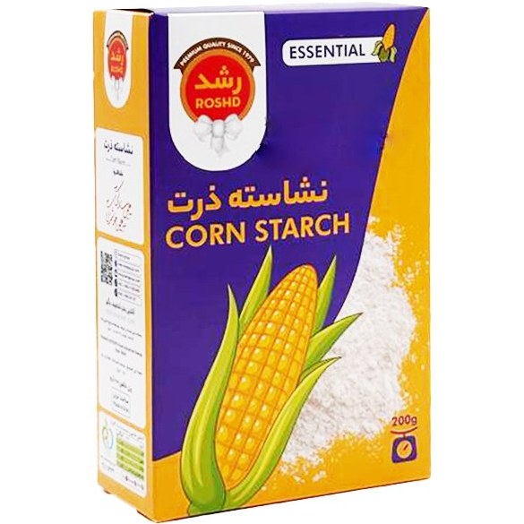 نشاسته ذرت ۲۰۰ گرمی رشد