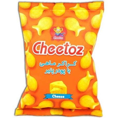 کراکر ماهی پنیری کوچیک چیتوز