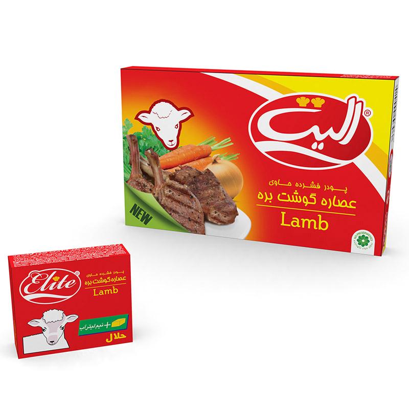عصاره الیت ۸ عددی با طعم گوشت بره