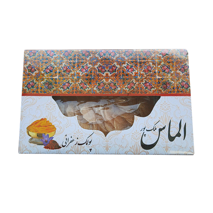 پولکی ۵۰۰ گرمی زعفرانی(ملکپور)