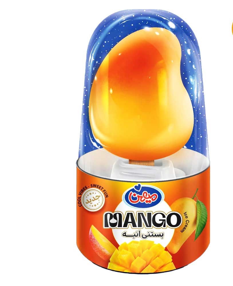 بستنی سه بعدی انبه میهن 