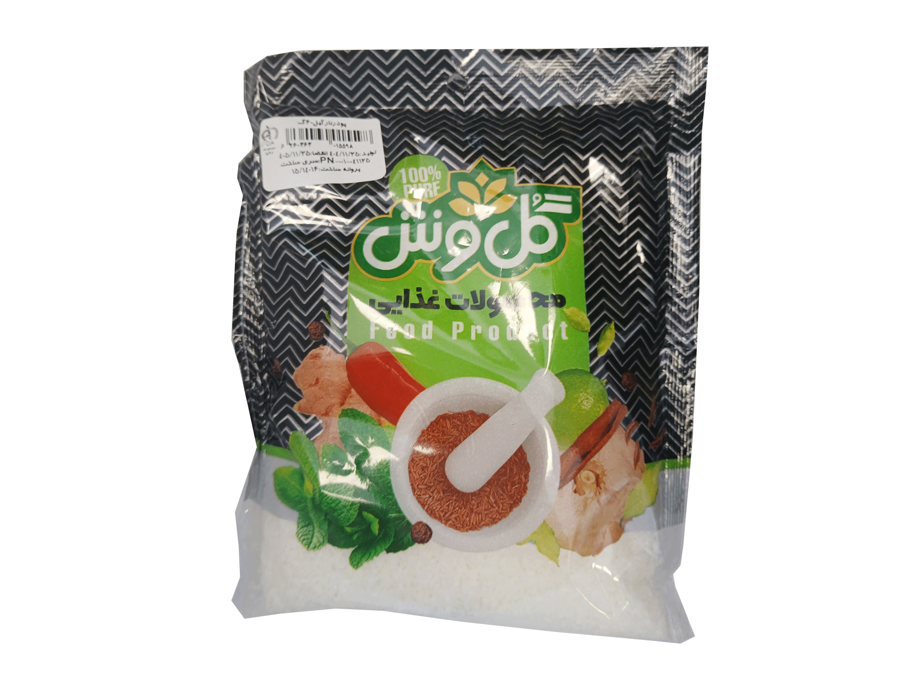پودر نارگیل ۶۰ گرمی گل وش