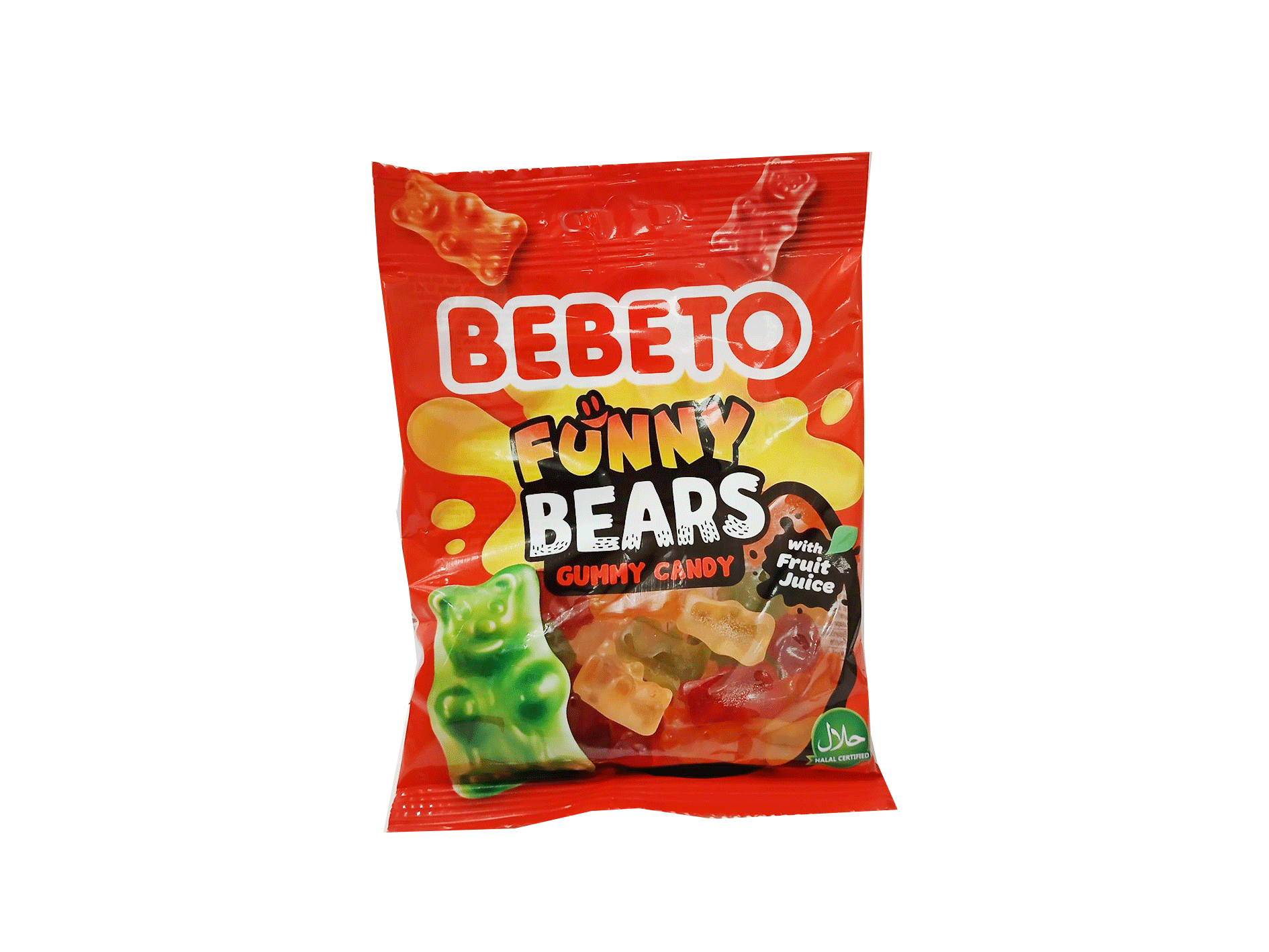 پاستیل خرسی ۸۰ گرمی bebeto