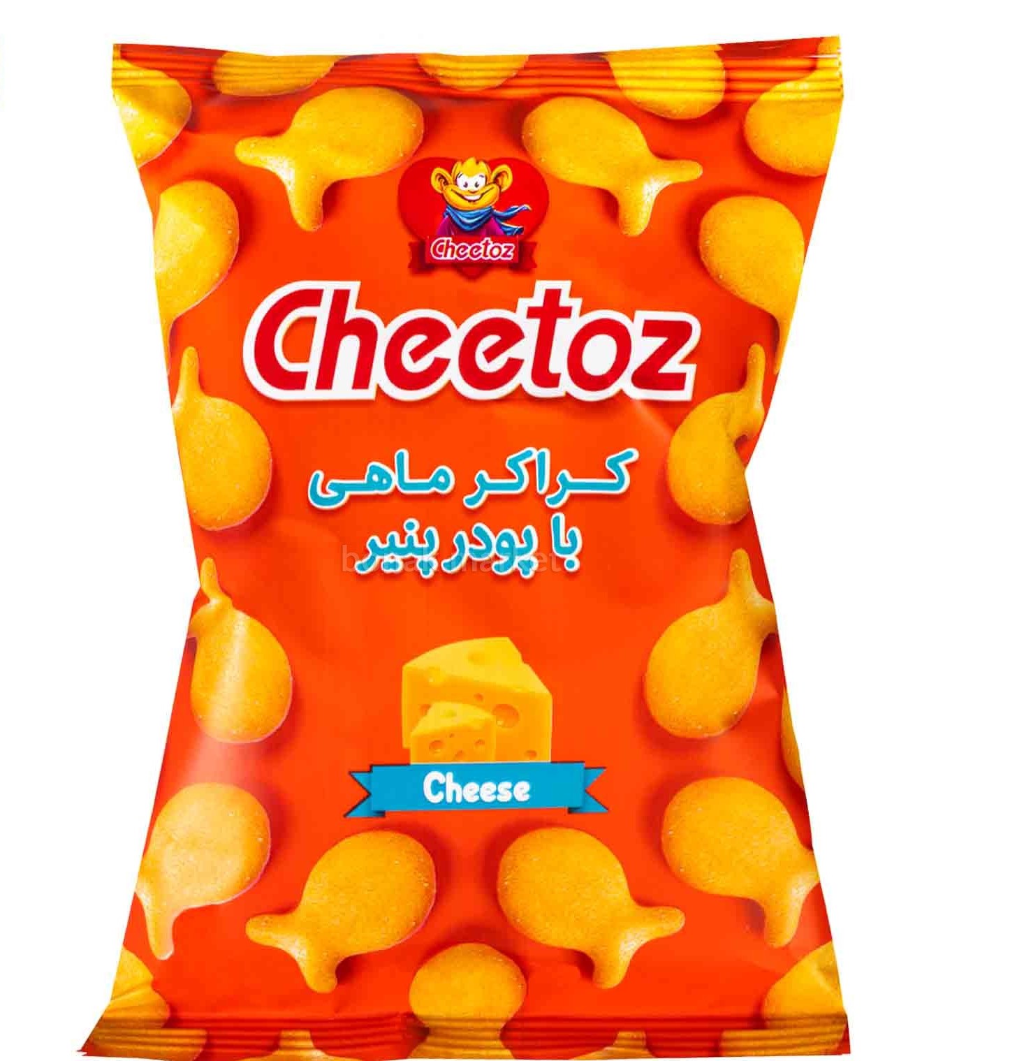 کراکر ماهی پنیری بزرگ چیتوز