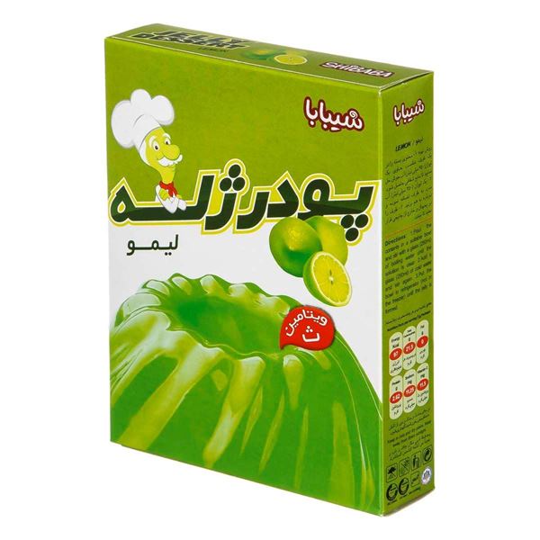 پودر ژله لیمو ۱۰۰گرمی شیبا 